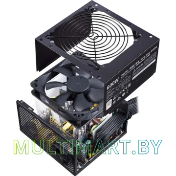 Блок питания Cooler Master MWE 600 White 230V V2 600W (MPE-6001-ACABW-EU) картинка 5